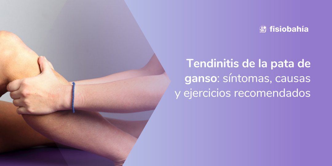 Tendinitis de la pata de ganso: síntomas, causas y posibles tratamientos