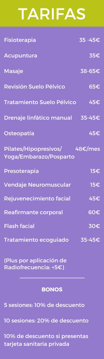 Precios 2024 Fisiobahía: fisioterapeuta en El Puerto de Santa María